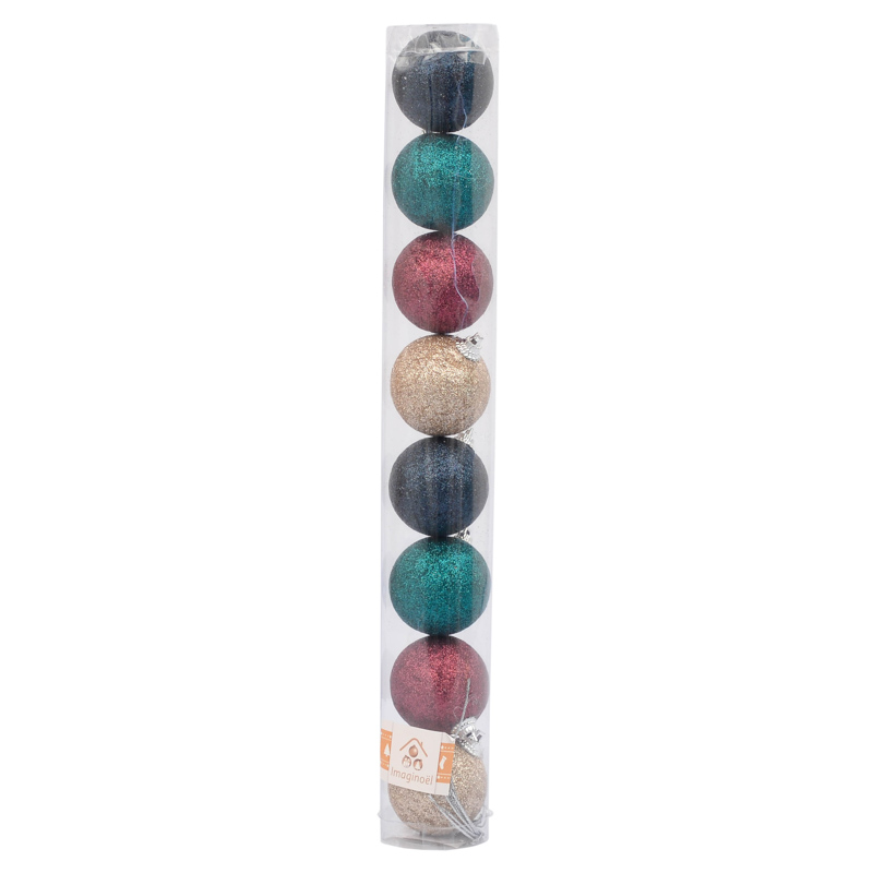 8 boules de noël