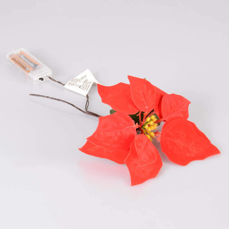 Guirlande lumineuse 'Poinsetta'