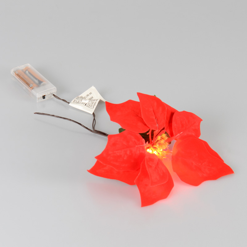 Guirlande lumineuse 'Poinsetta'