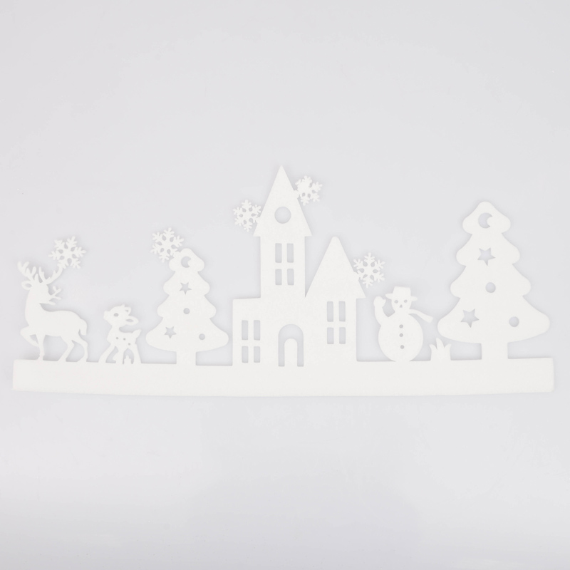 Guirlande village 'Snowy'