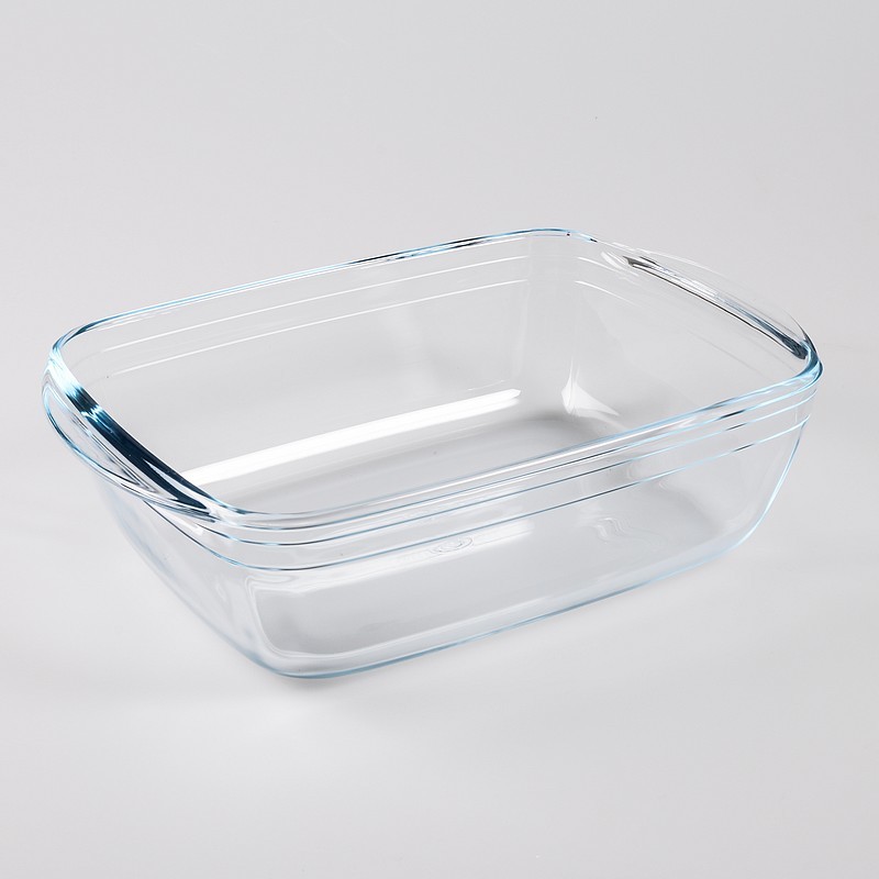 Plat rectangle 2.6L avec couvercle Ô cuisine