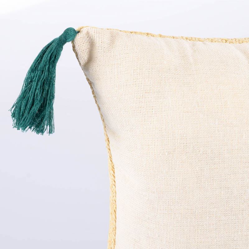 Coussin brodé 'Palméria'