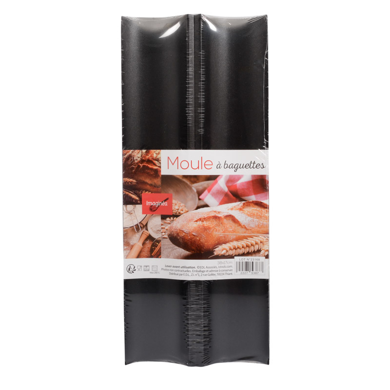 Accessoires de cuisine: MOULE POUR 2 BAGUETTES