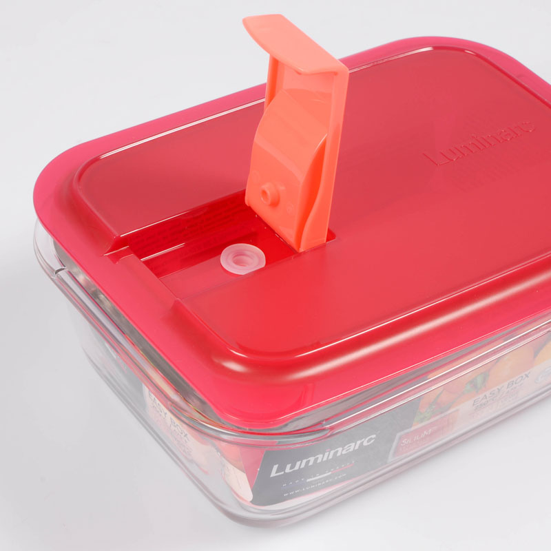 Boîte alimentaire rectangulaire en verre avec couvercle hermétique - Coup  de coeur en cuisine