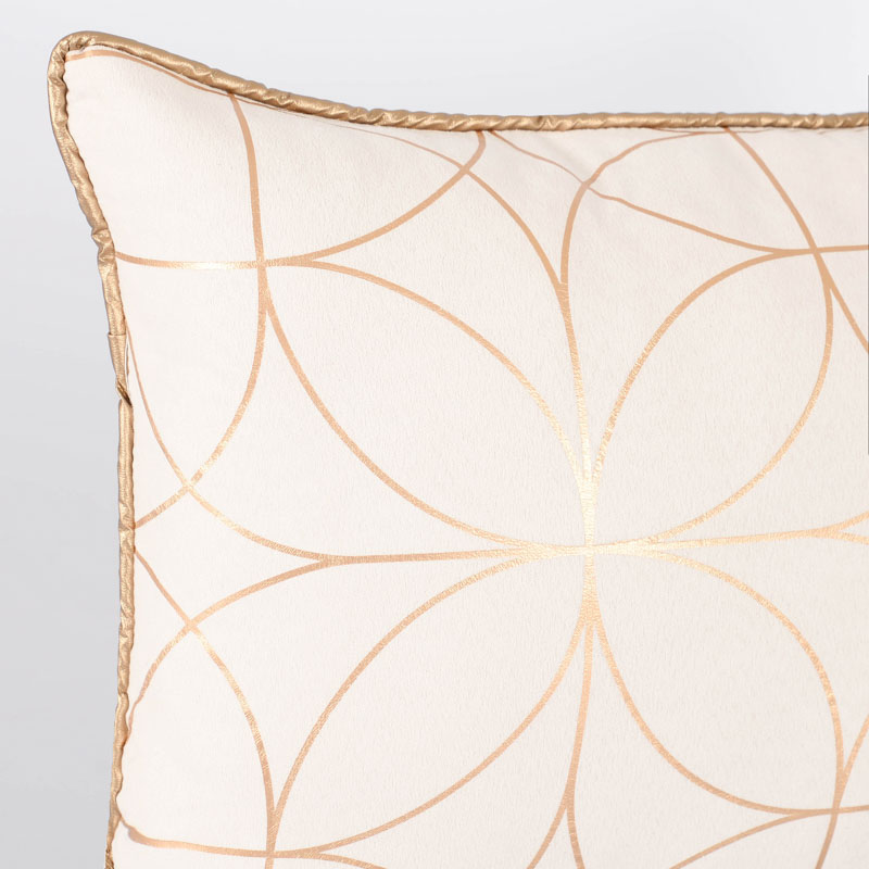 Coussin suédine imprimé 'Will'