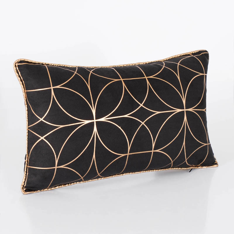Coussin suédine imprimé 'Will'