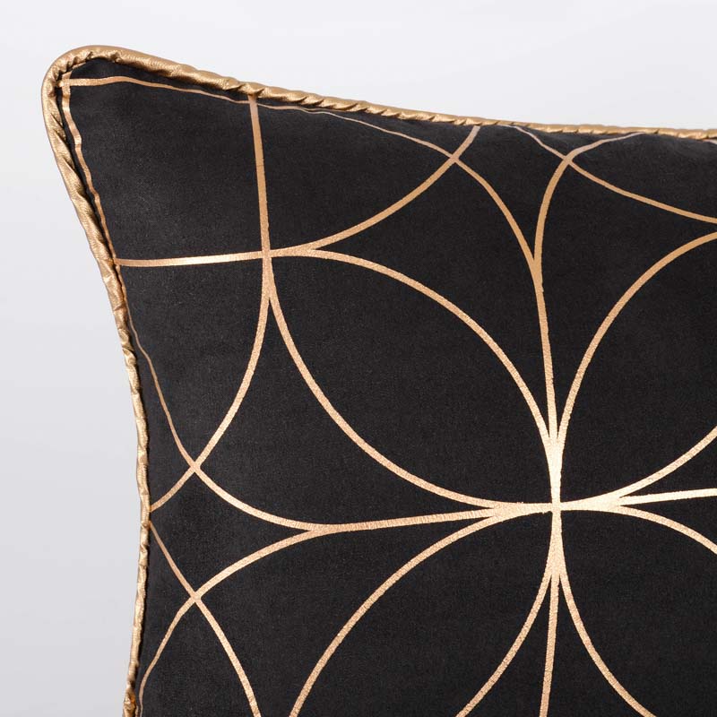 Coussin suédine imprimé 'Will'