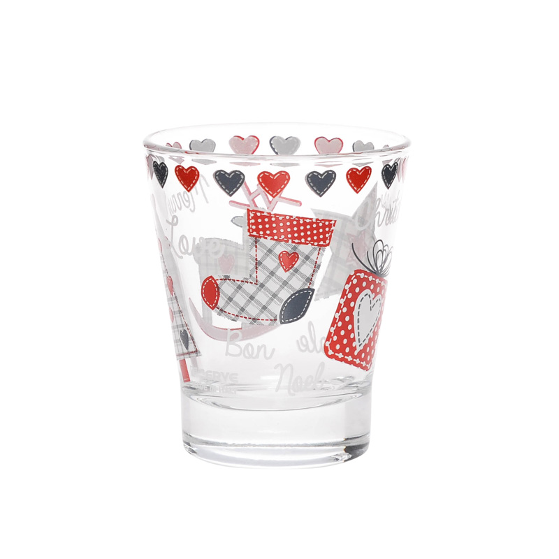 6 verres de Noël 'Christmas gift'