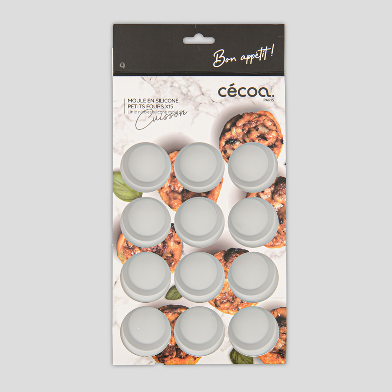 Moule à petits fours en silicone 