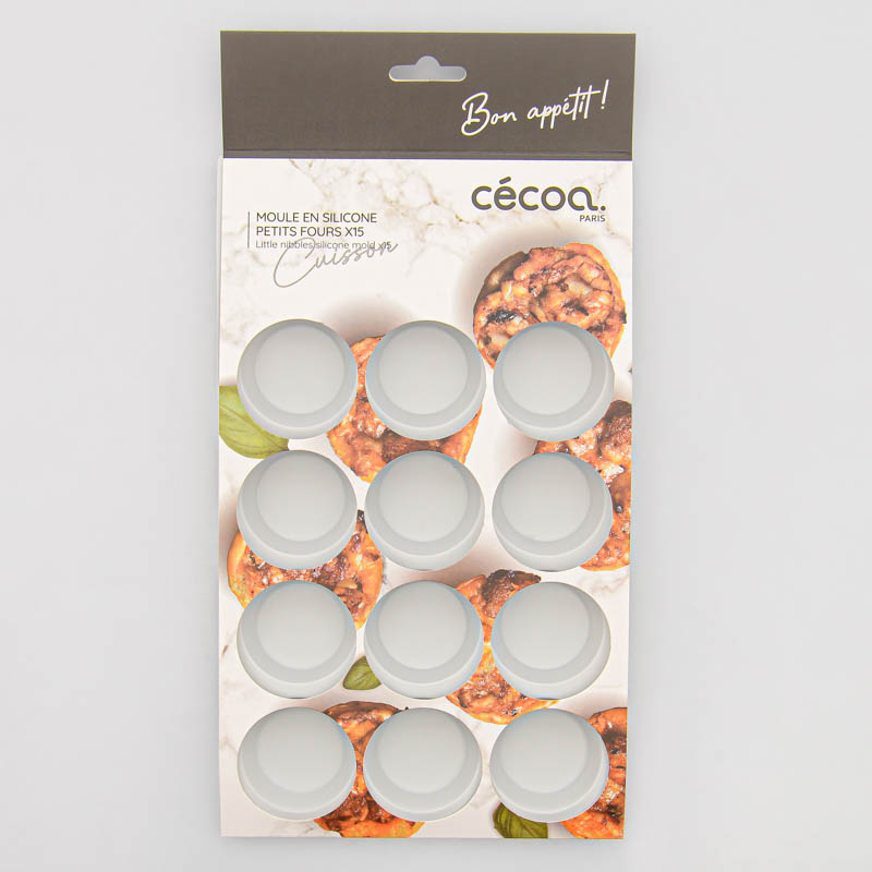 Moule à petits fours en silicone 