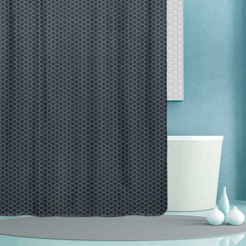 Rideau de douche 'Wave'