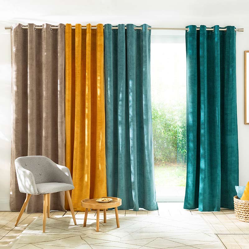 Rideau velours 'Kalie'