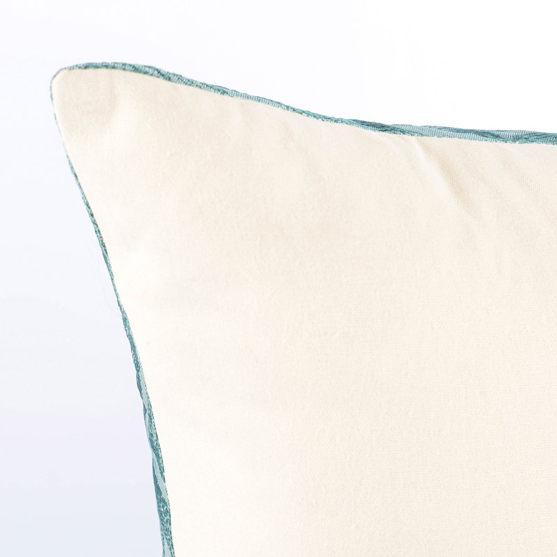 Coussin jacquard 'Palmas'