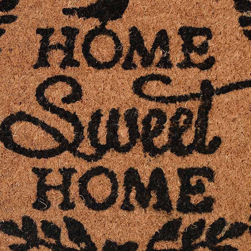 Tapis coco 'Home sweet home'