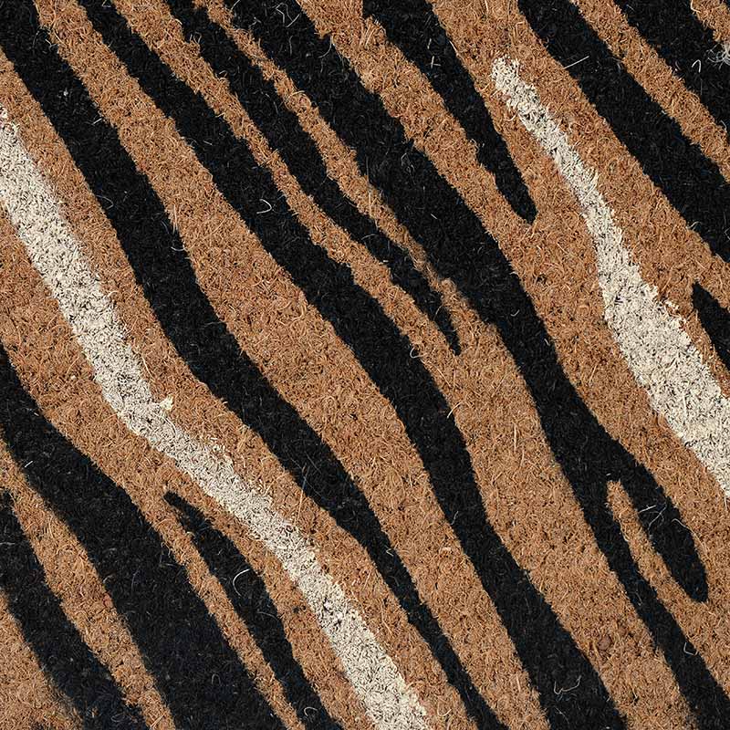 Tapis coco 'Zebra'
