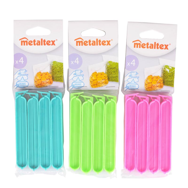 4 pinces à sachets