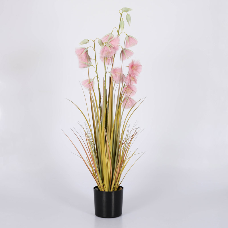 Eriophorum artificielle en pot