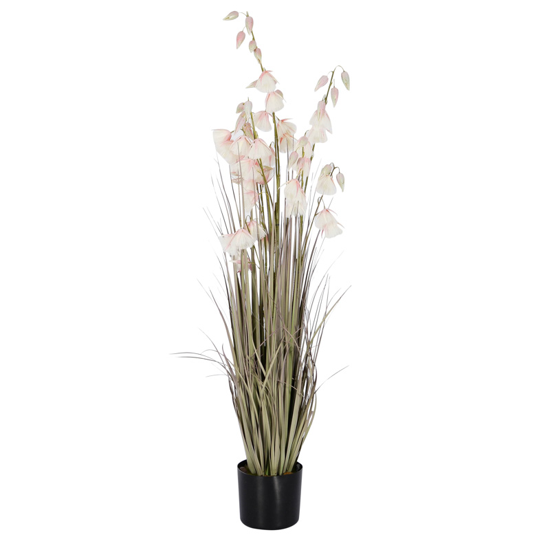 Eriophorum artificielle en pot