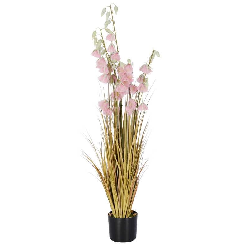 Eriophorum artificielle en pot