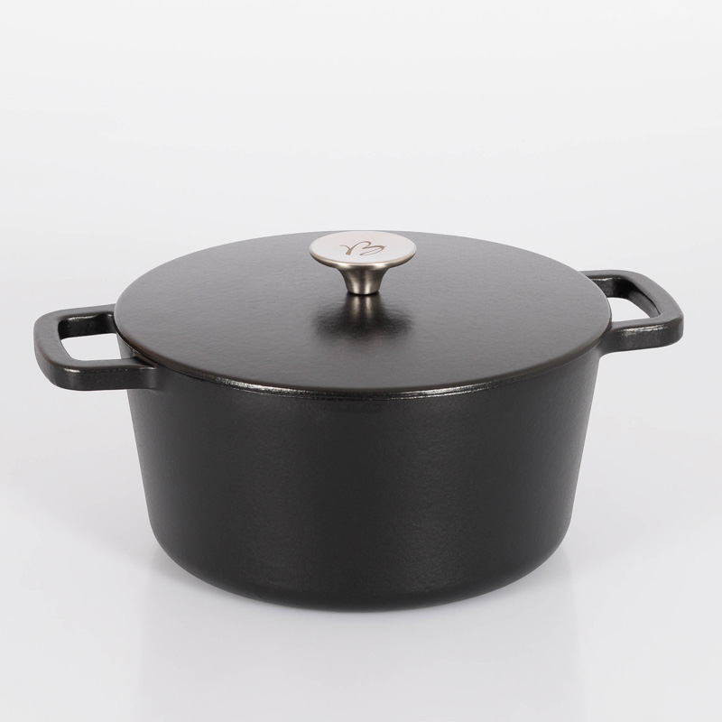 Cocotte ronde 'Black Design'