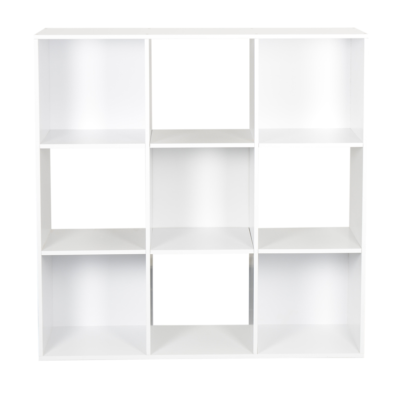 Etagère de rangement 9 cases - Blanc