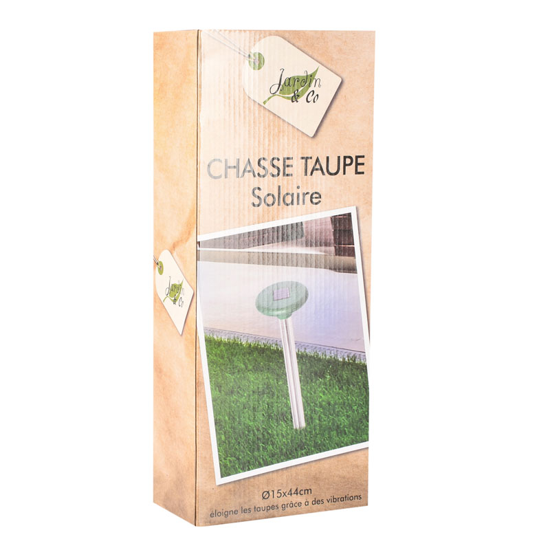 Chasse taupe solaire