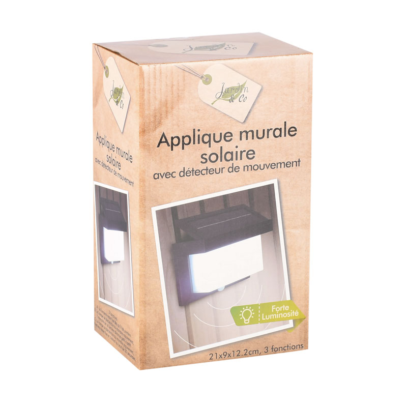 Applique murale solaire 