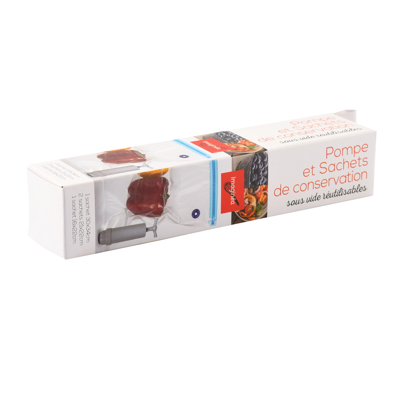 Pompe et sachets de conservation