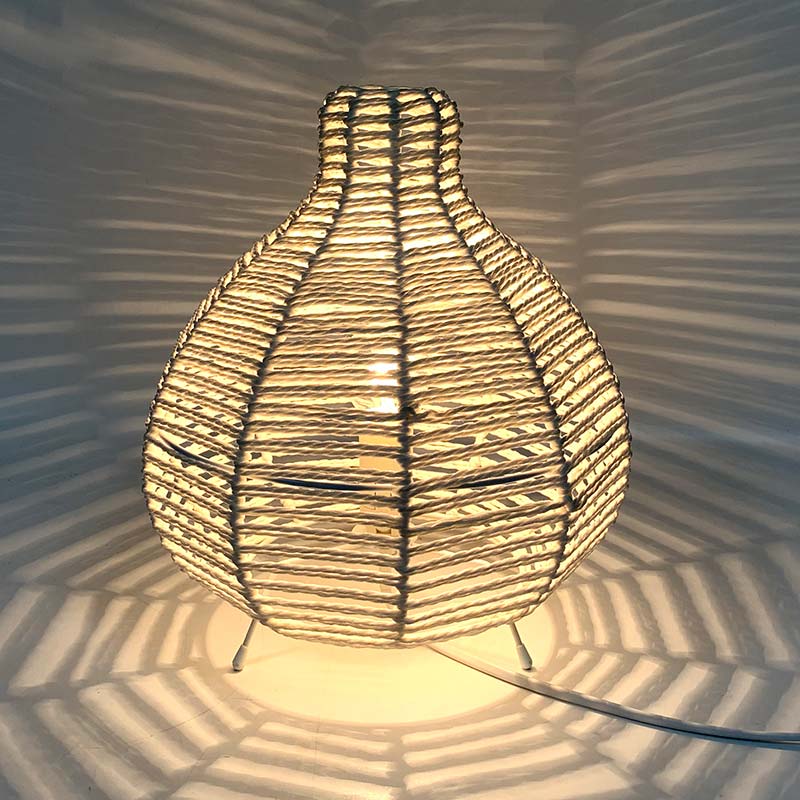 Lampe goutte tressée 'Cadix'