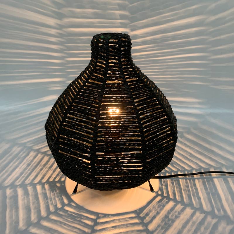 Lampe goutte tressée 'Cadix'