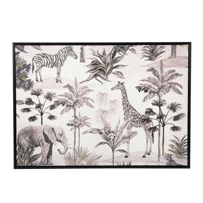 Toile imprimée Jungle
