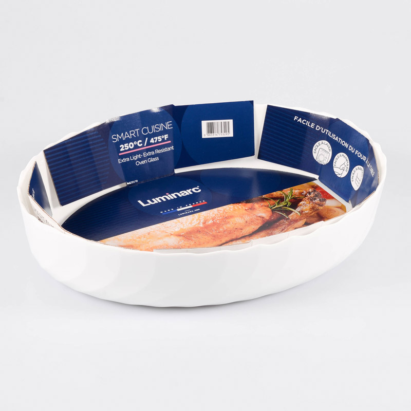 Plat oval 'Smart cuisine'