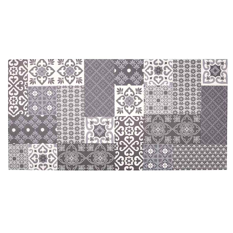 Tapis de cuisine vinyle 'Holly Black'