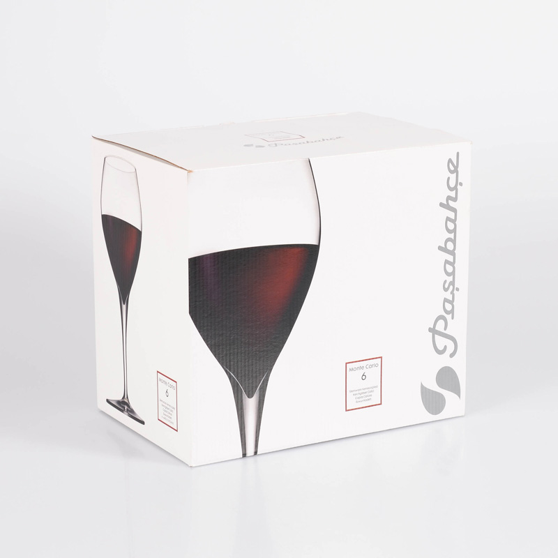 Lot de 6 verres à pied 'Monte-Carlo'