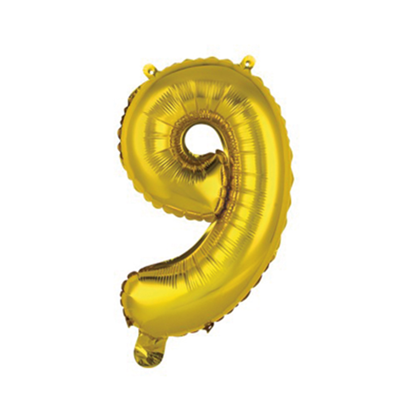 Ballon chiffre '9'