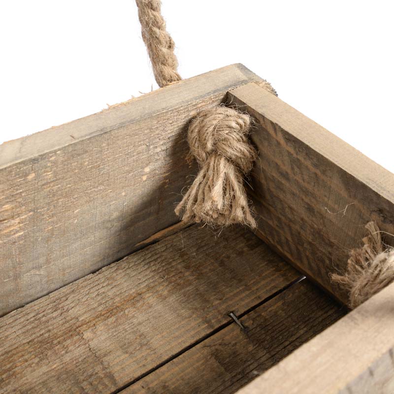 Cache pot à suspendre