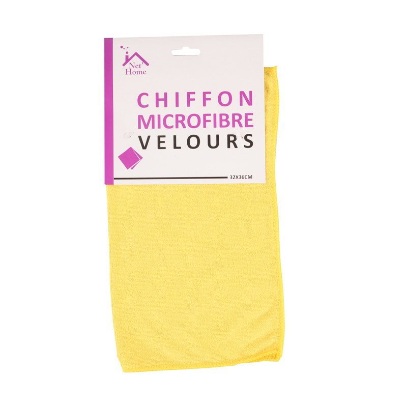 Chiffon microfibre velours