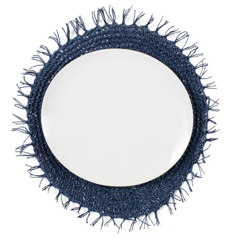Set de table rond tressé 'Bahamas'