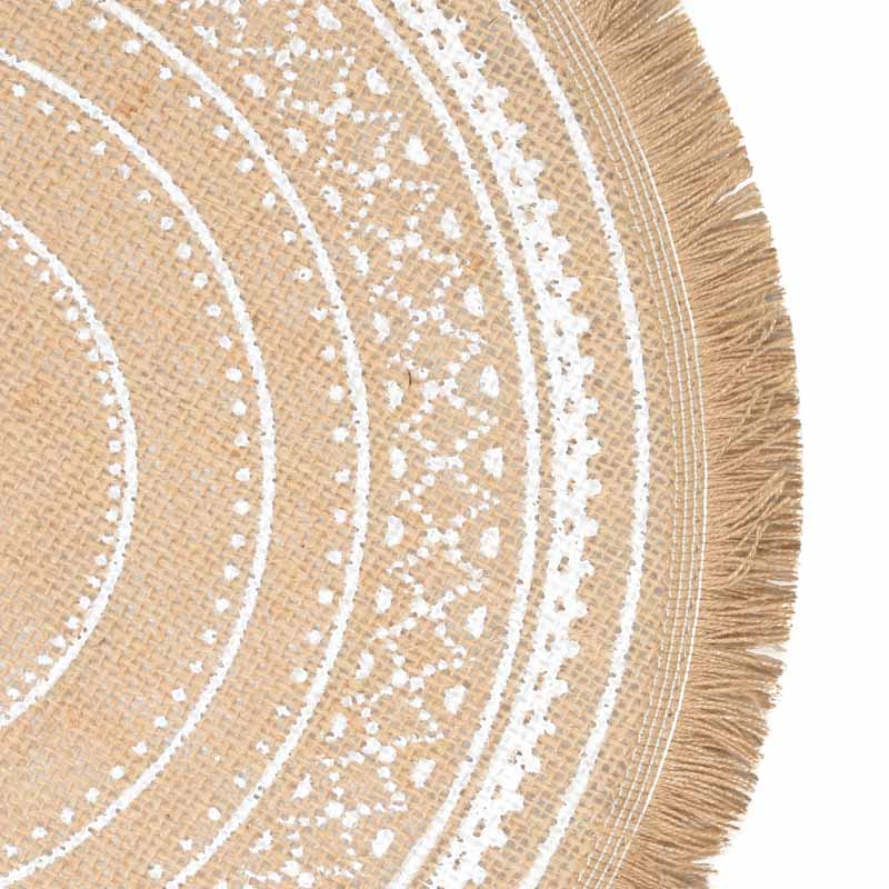 Set de table rond en jute 'Lima'