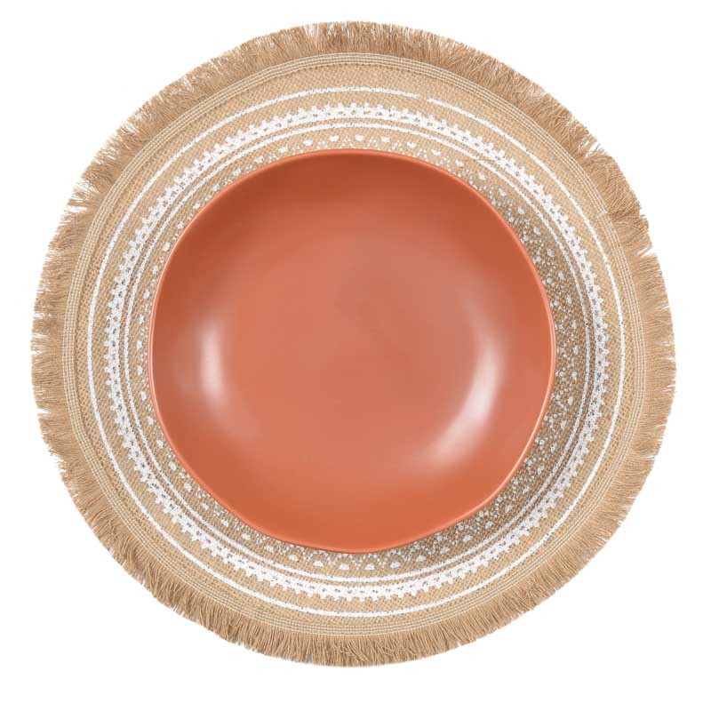 Set de table rond en jute 'Lima'