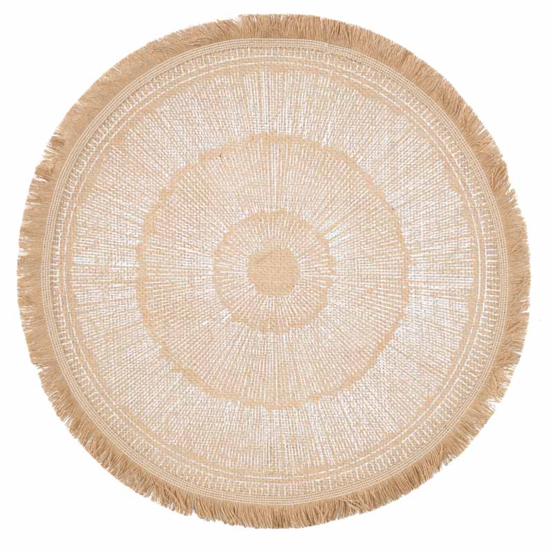 Set de table rond en jute 'Myla'