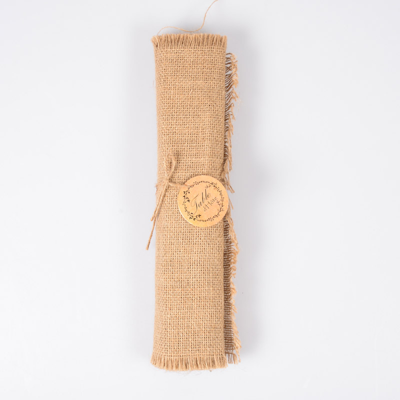 Chemin de table jute