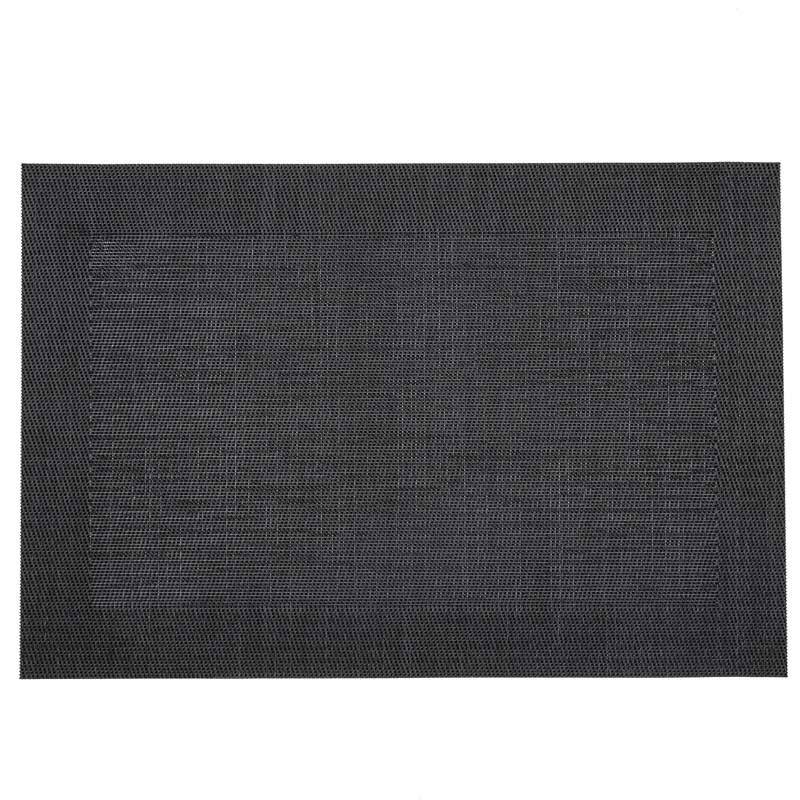 Set de table bordure noir