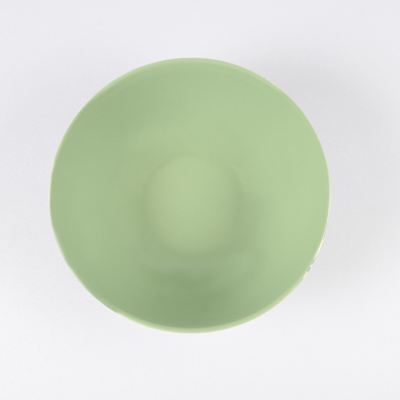 Assiette creuse 'Palm green' 