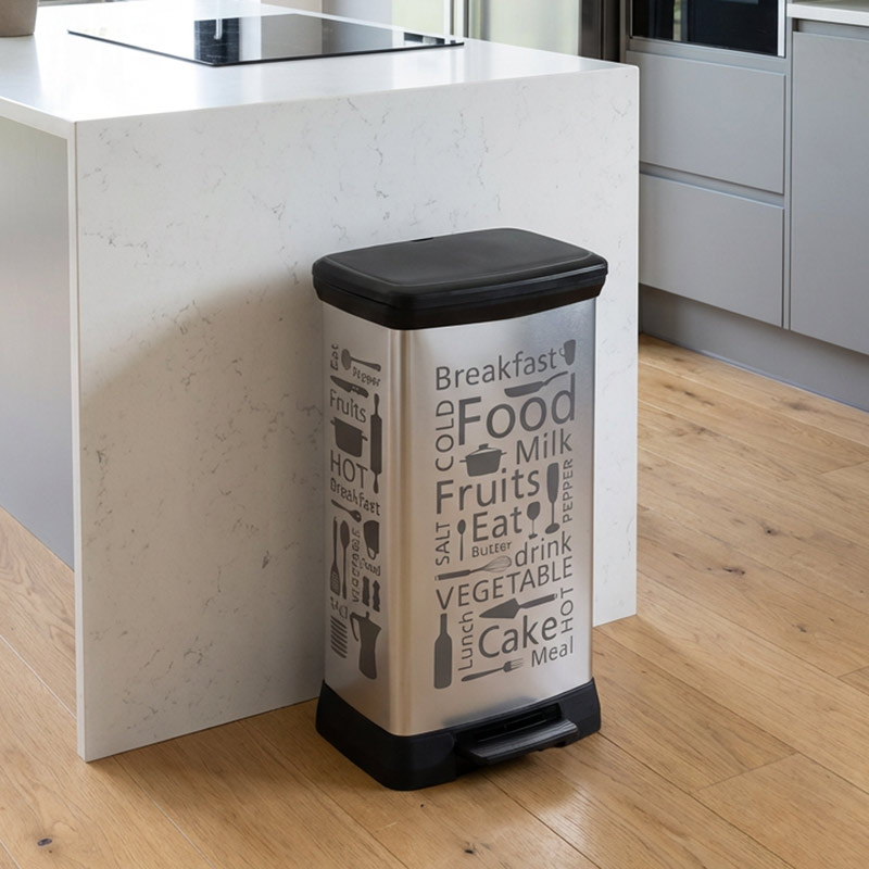 Poubelle à pédale 50L curver