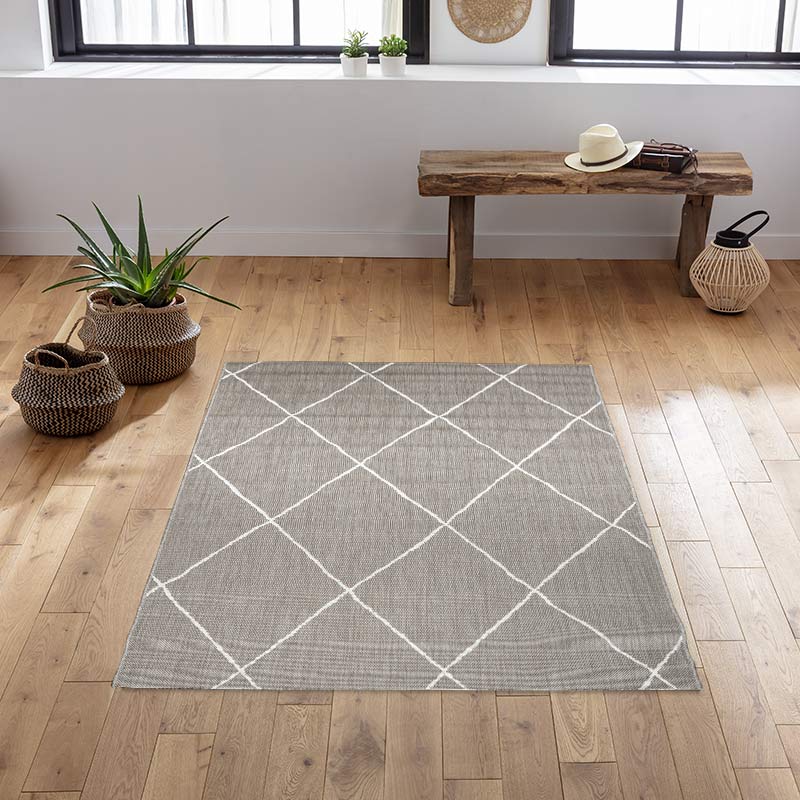 Tapis rectangulaire 'Dalle'