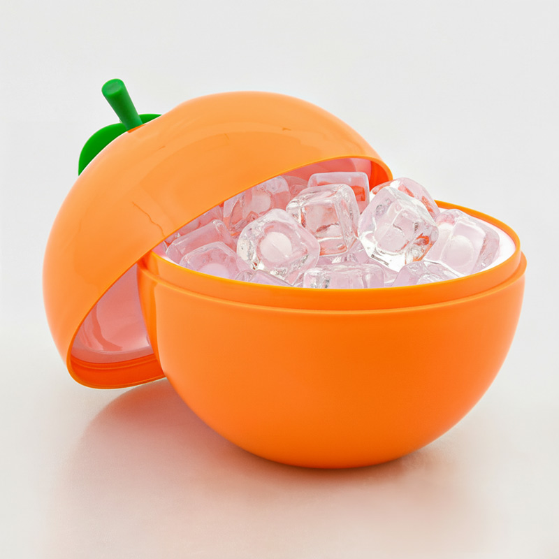 Seau à glaçons orange