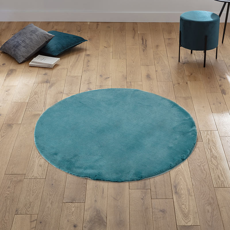 Tapis rond 'Caresse'