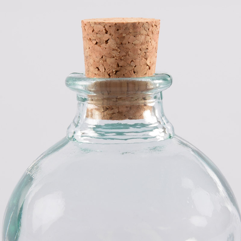 Flacon en verre recyclé