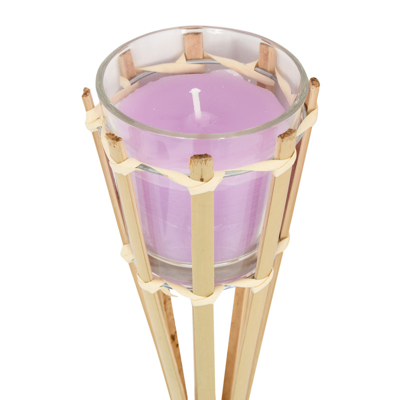 Torche avec bougie 